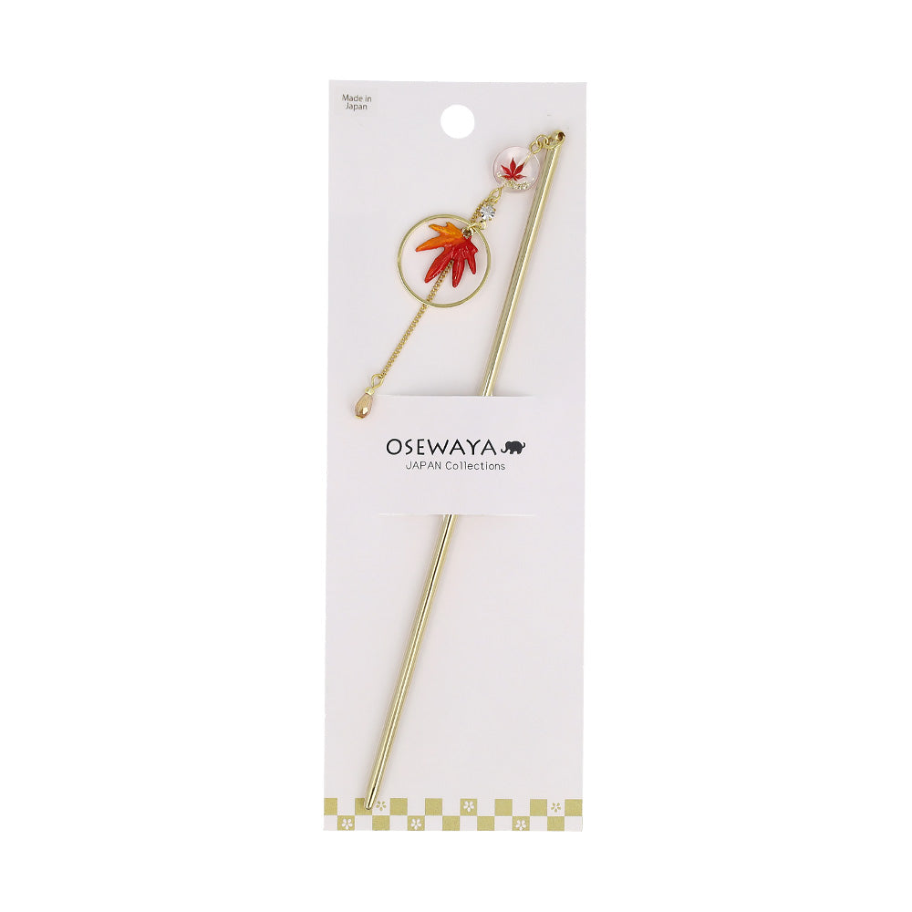 Momiji Charm Kanzashi Hair Stick