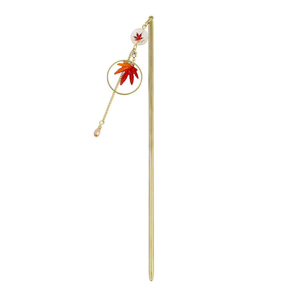 Momiji Charm Kanzashi Hair Stick