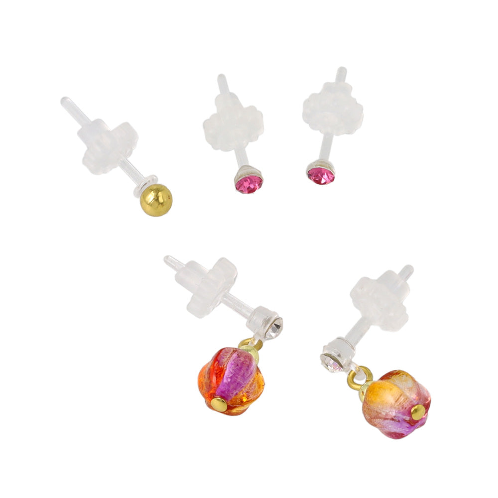 Mix and Match Plastic Earring Set