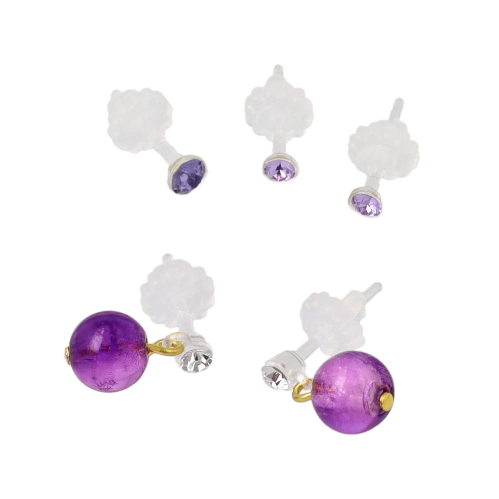 Mix and Match Plastic Earring Set