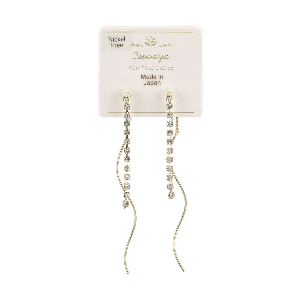 Linear Drop Invisible Clip Ons