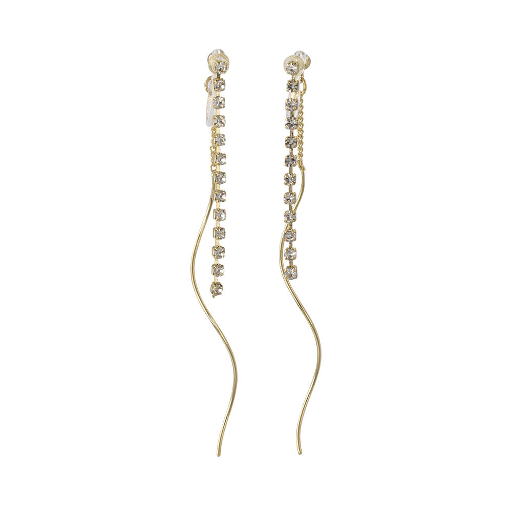 Linear Drop Invisible Clip Ons