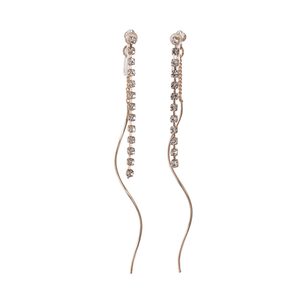 Linear Drop Invisible Clip Ons