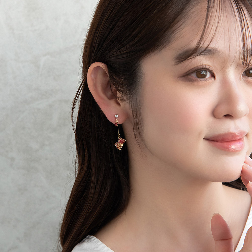 Kingyo Charm Drop Invisible Clip Ons