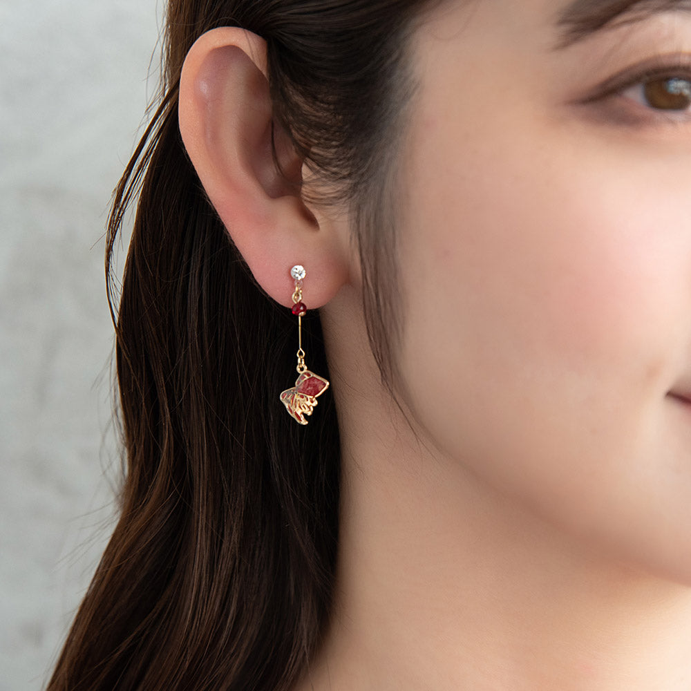 Kingyo Charm Drop Invisible Clip Ons