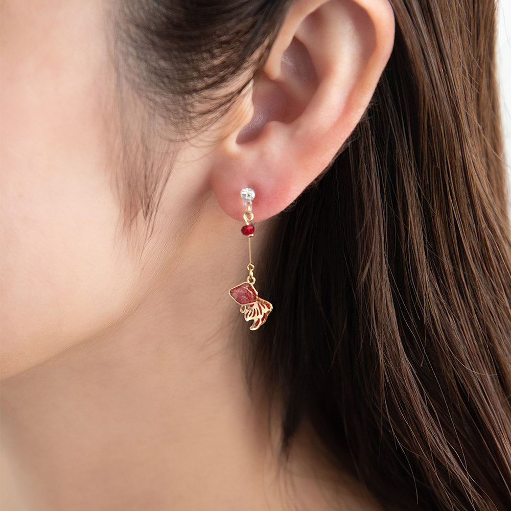 Kingyo Charm Drop Invisible Clip Ons