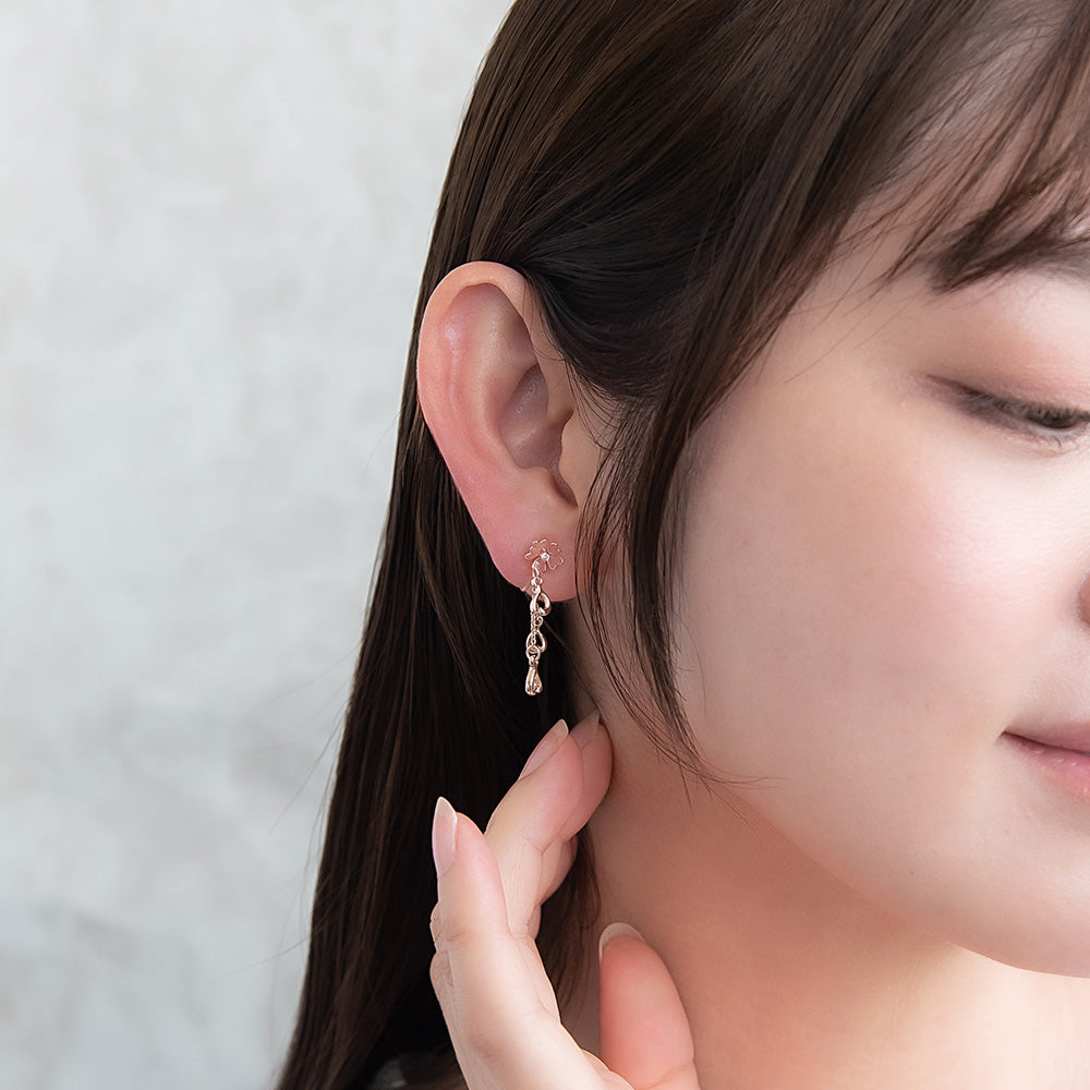 Sakura Chain Invisible Clip Ons