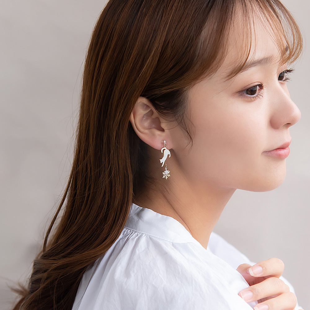 Winter Cat Invisible Clip Ons