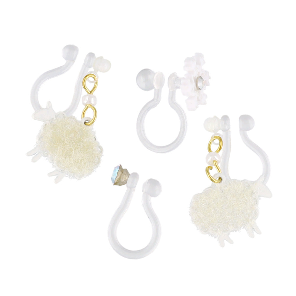 Furry Sheep Invisible Clip On Set