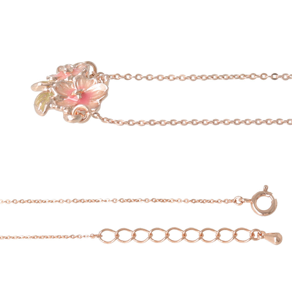 Sakura Cluster Short Necklace