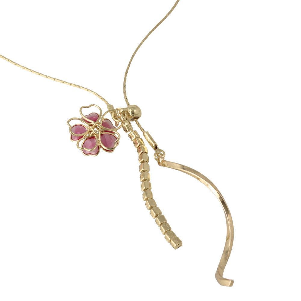 Sakura Adjustable Slider Necklace