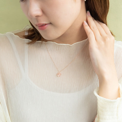 Pink Sakura Souvenir Necklace