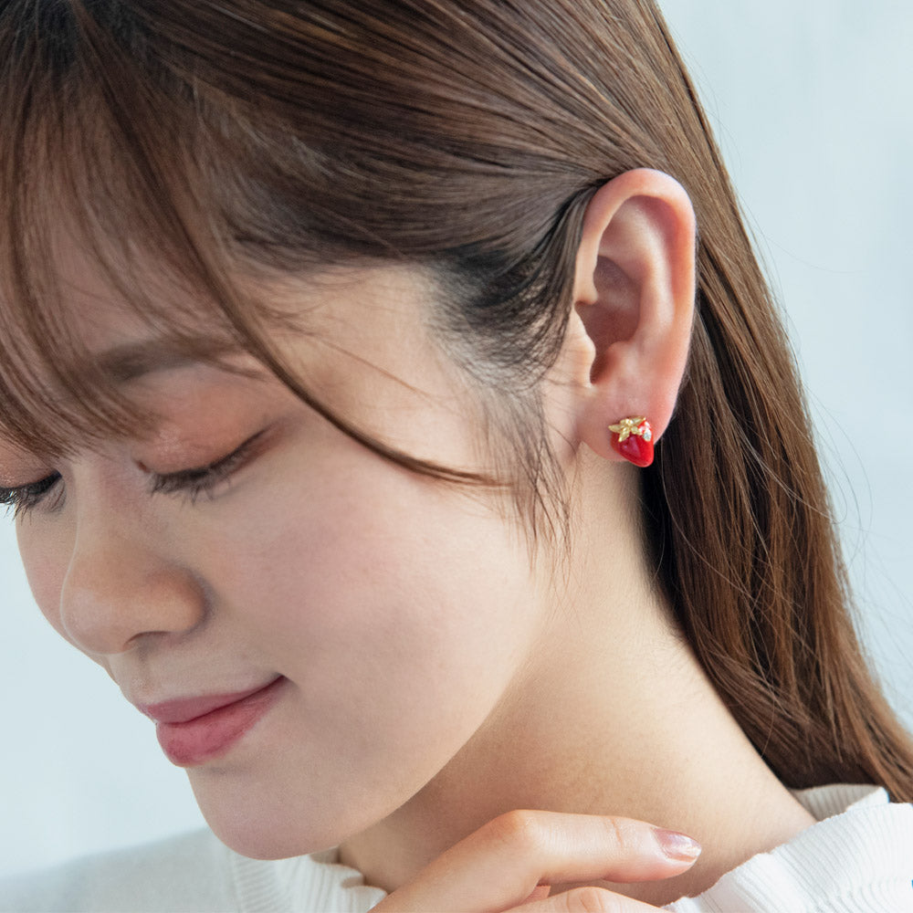 Strawberry Stud Earrings