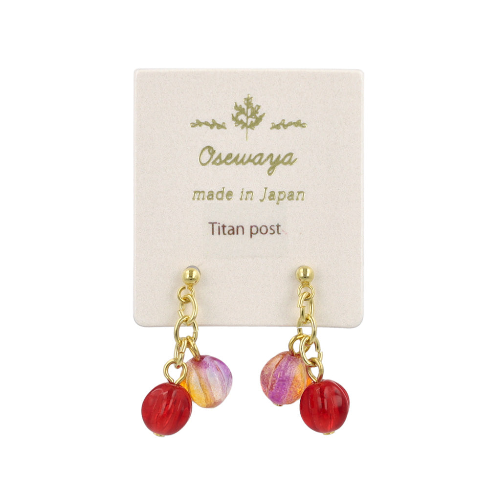 Gradient Bead Cluster Earrings