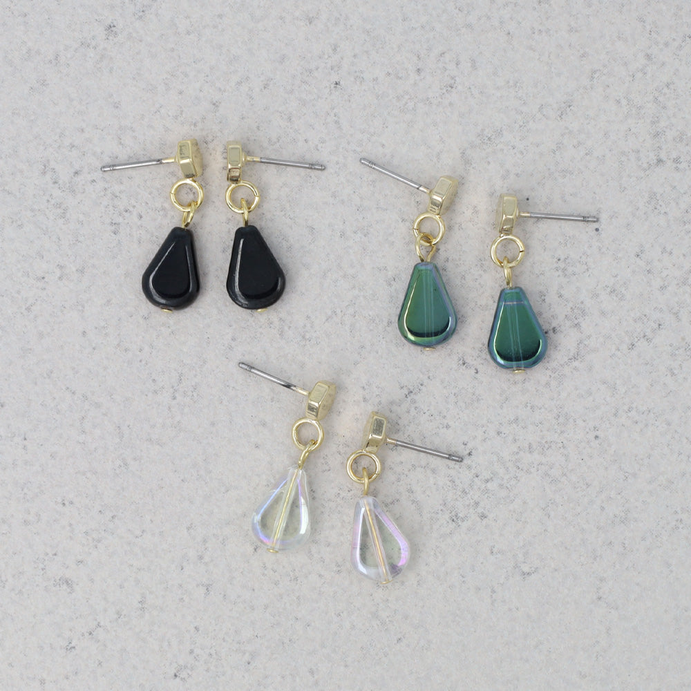 Iridescent Drop Earrings - osewaya