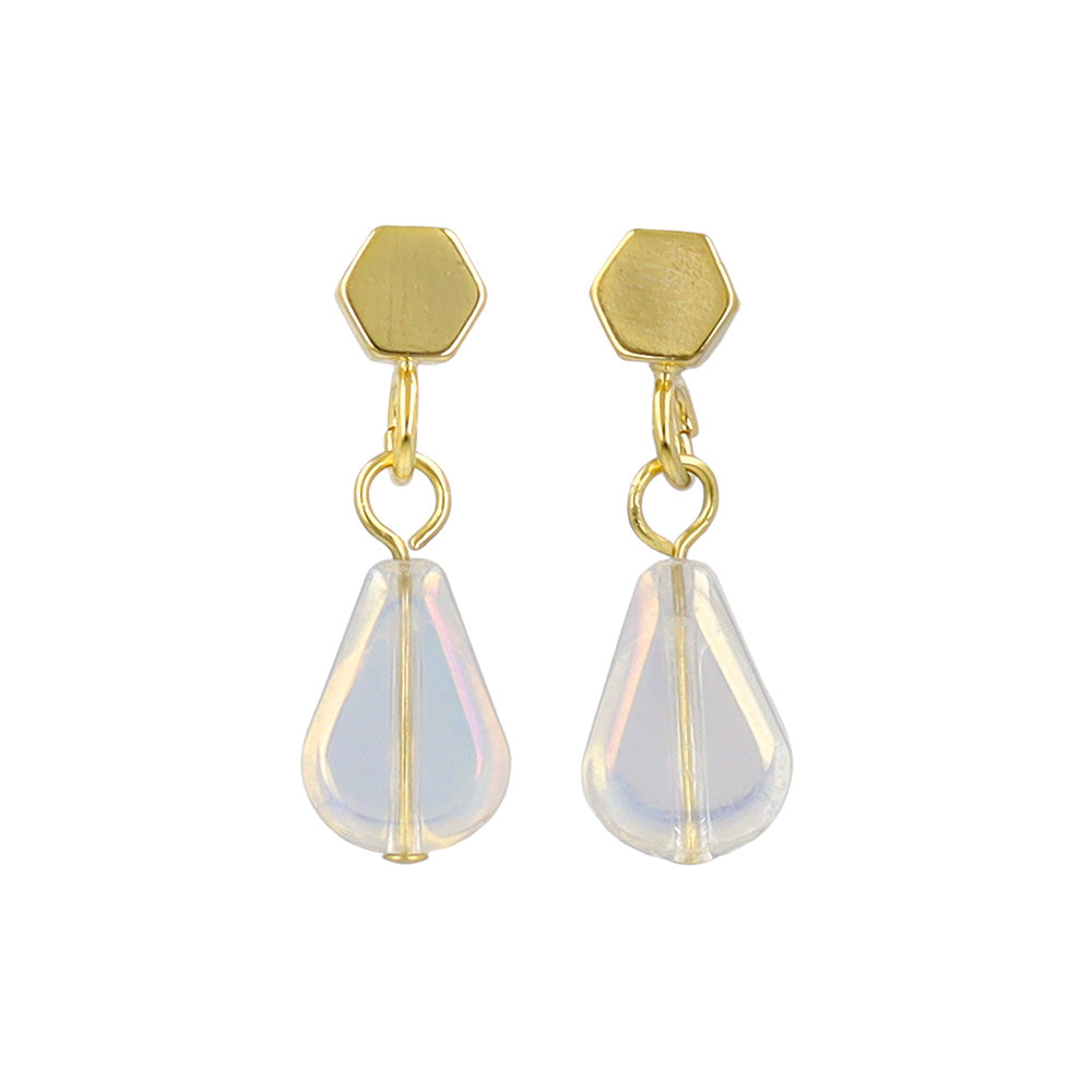 Iridescent Drop Earrings