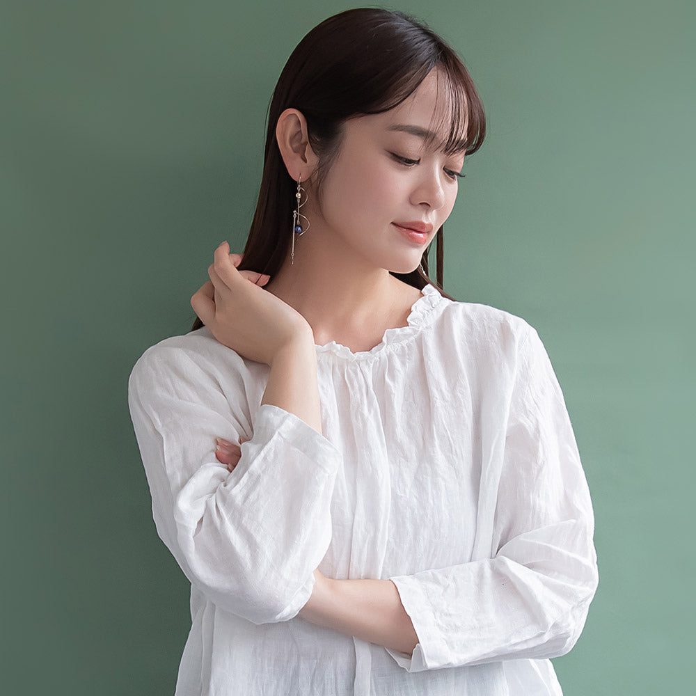 Astronomy Spiral Drop Earrings