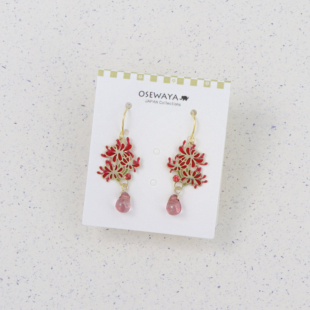 Red Spider Lily Earrings