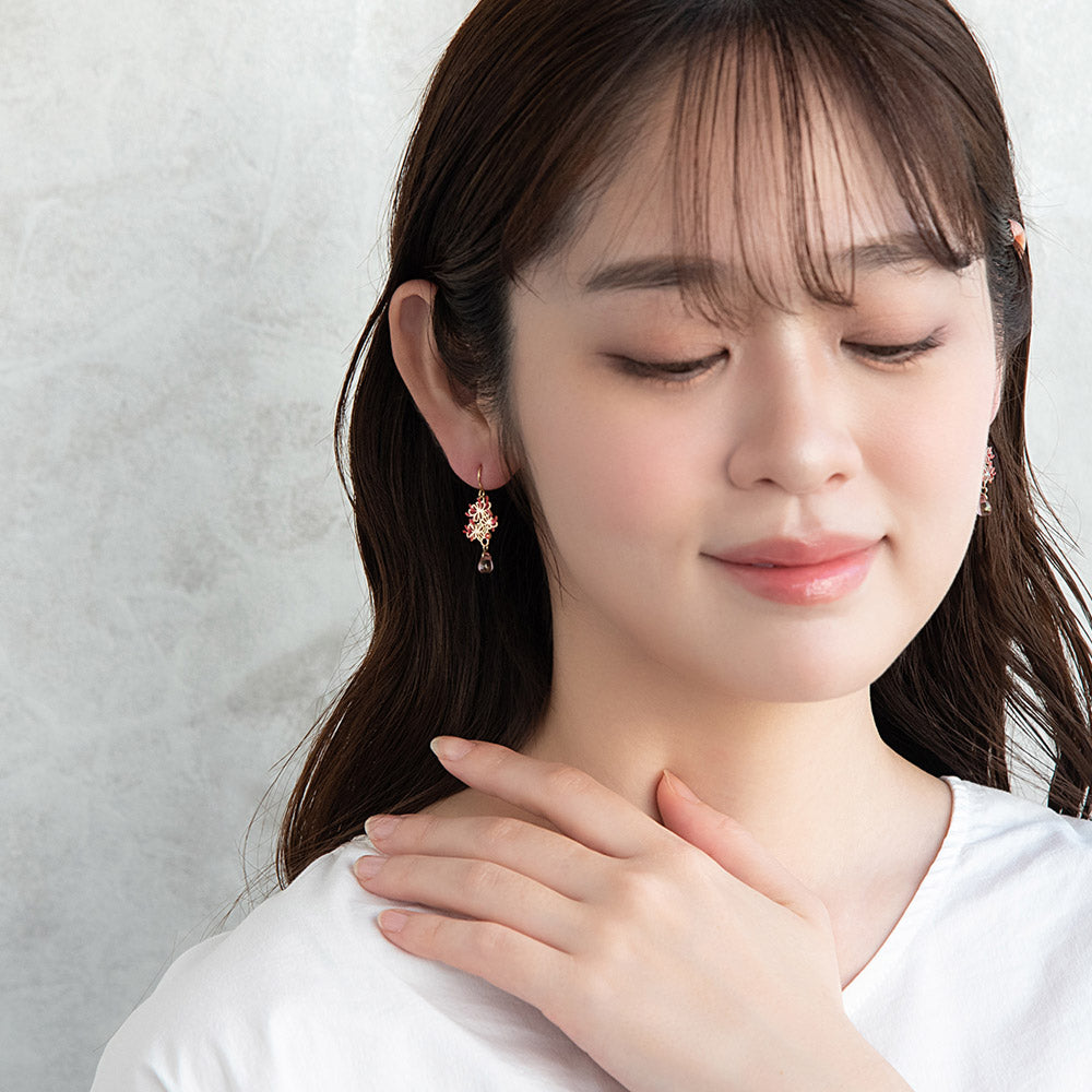 Red Spider Lily Earrings