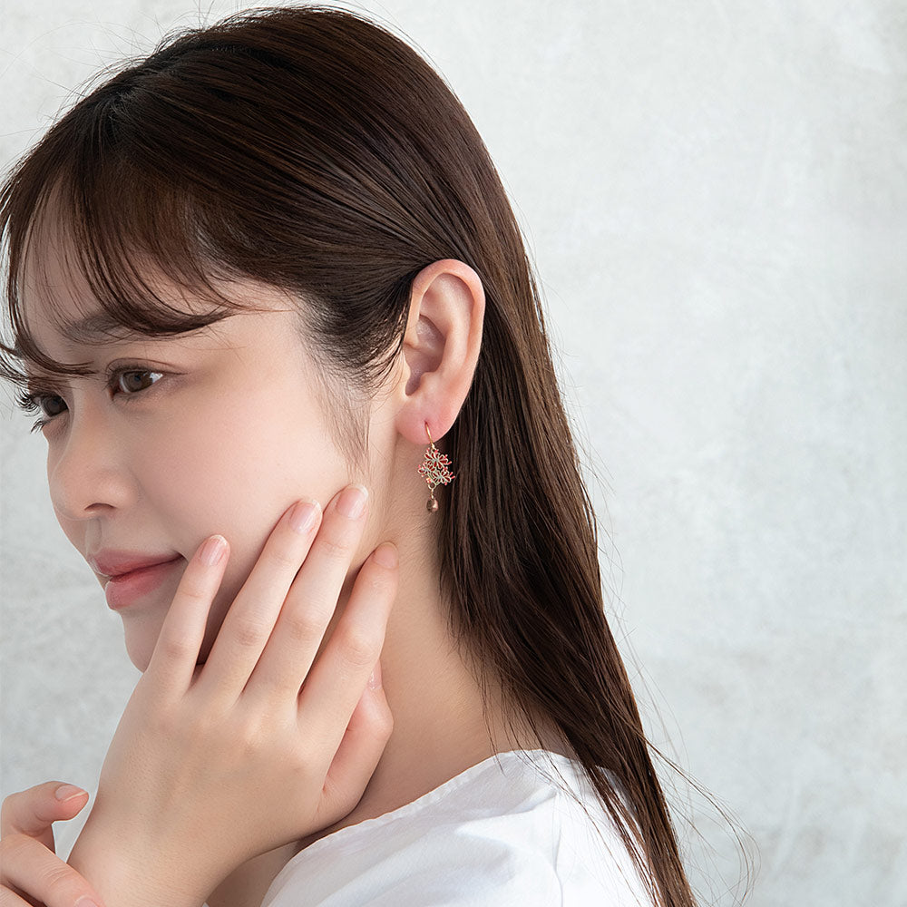 Red Spider Lily Earrings