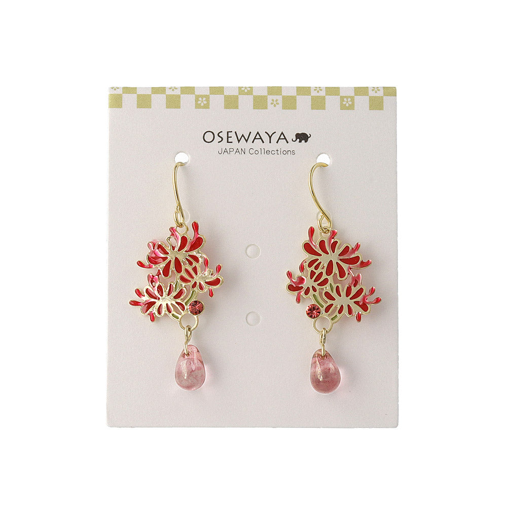 Red Spider Lily Earrings