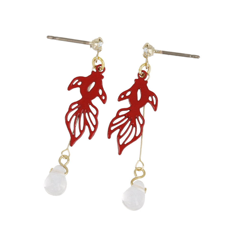 Kingyo and Droplet Earrings