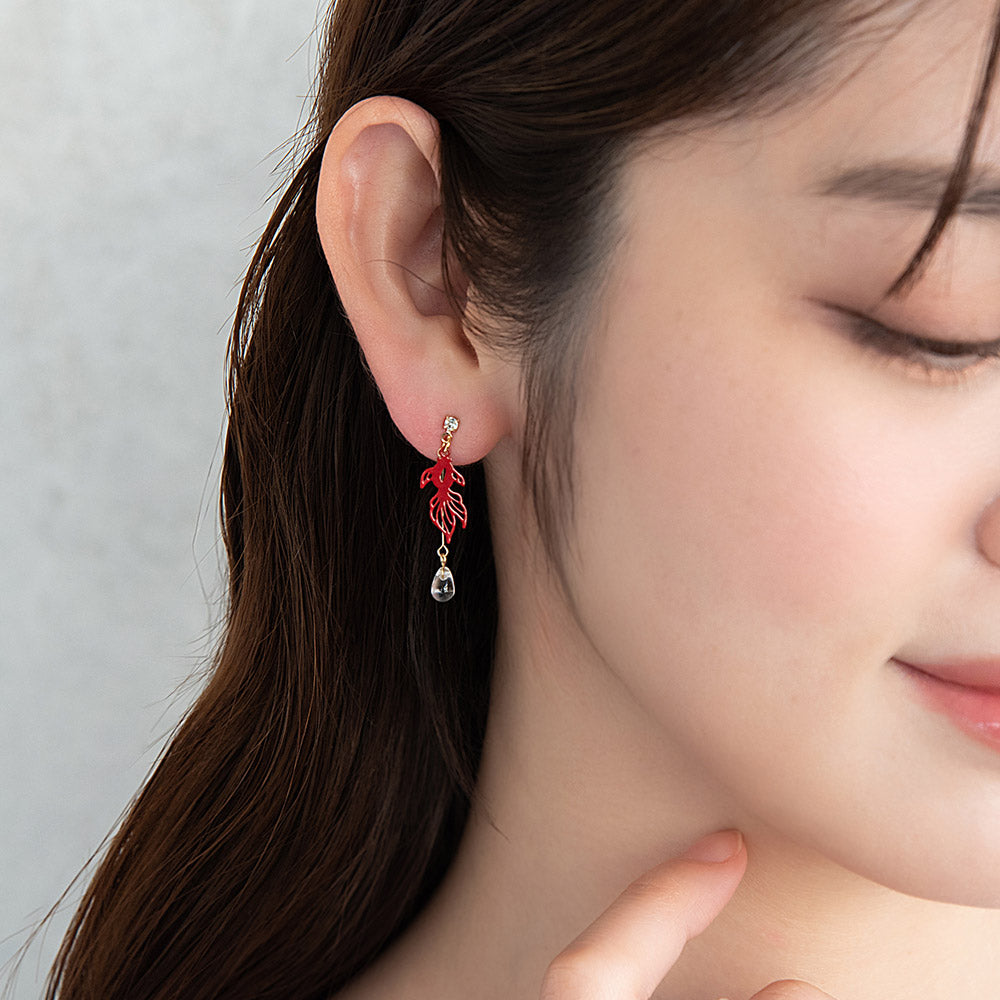 Kingyo and Droplet Earrings