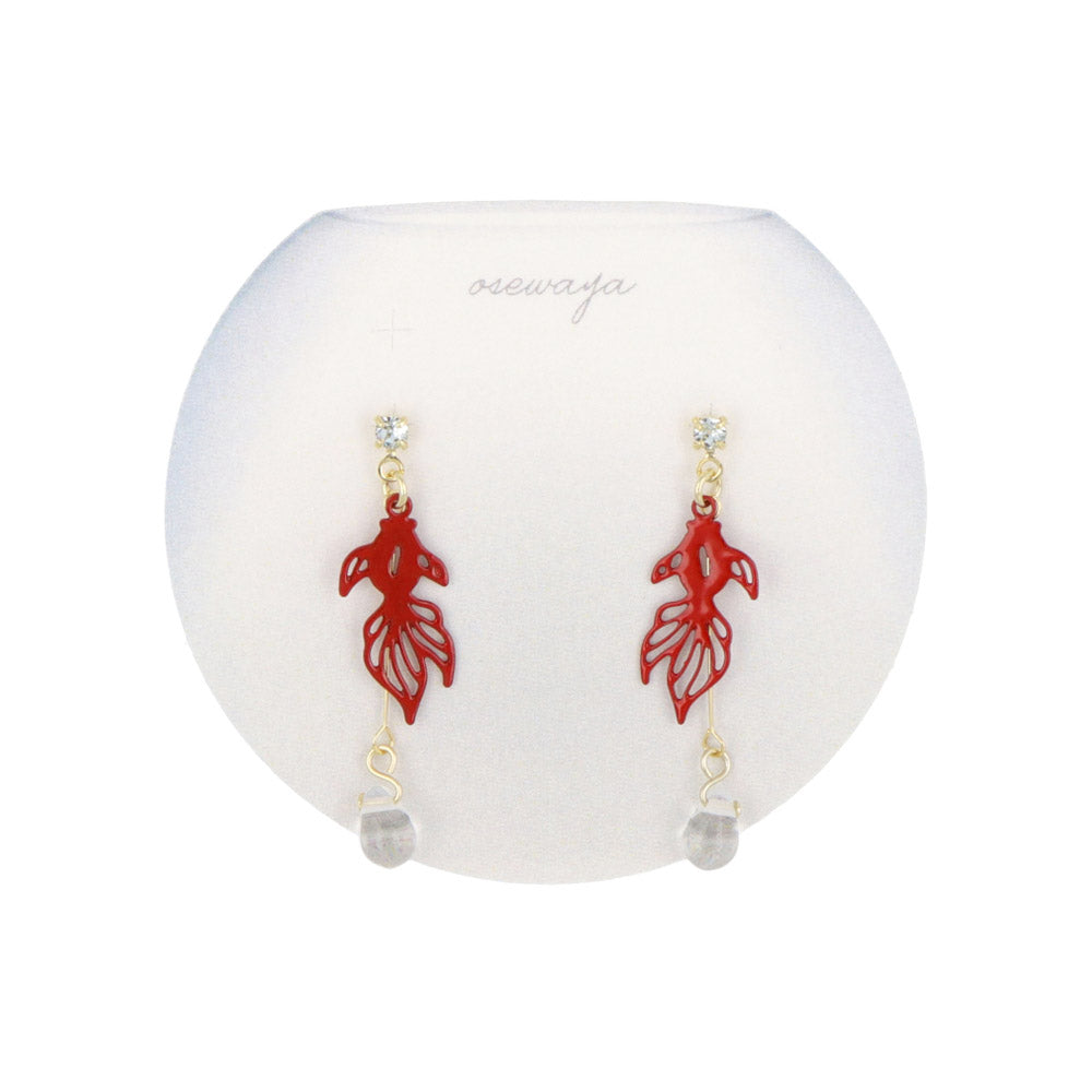 Kingyo and Droplet Earrings