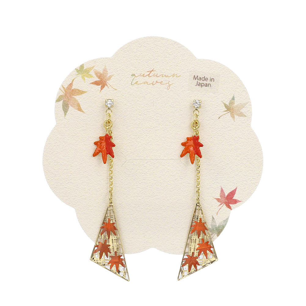 Momiji Dangler Souvenir Earrings
