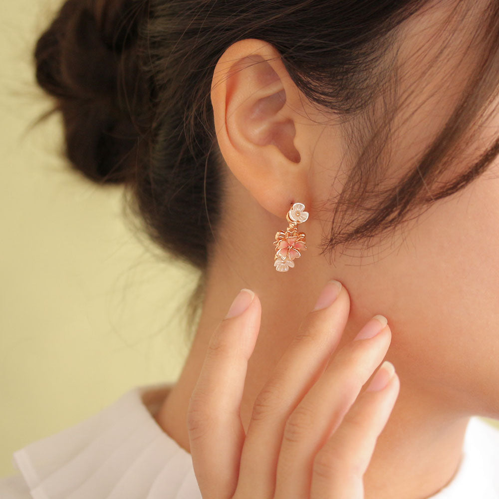 Sakura Linear Earrings