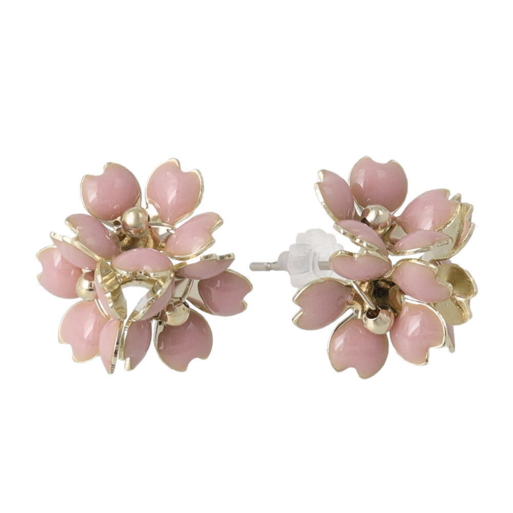 Sakura Cluster Stud Earrings