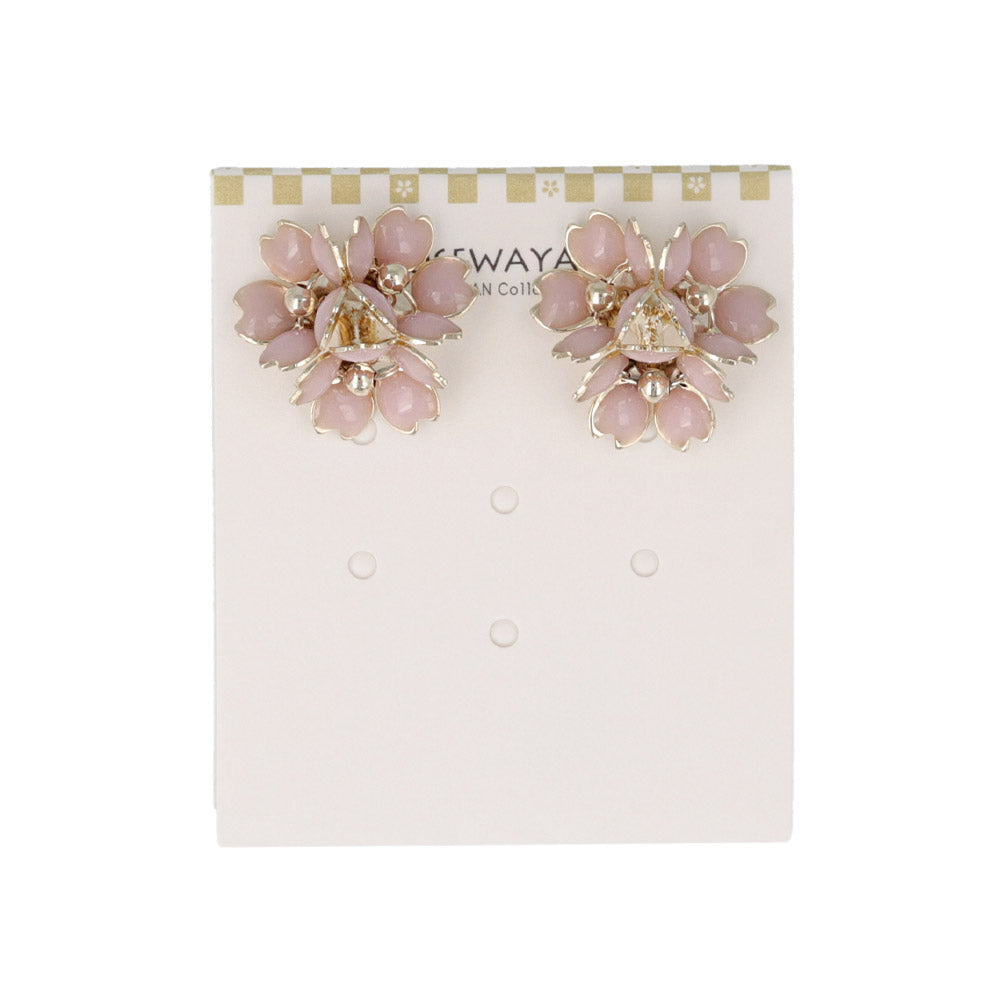Sakura Cluster Stud Earrings