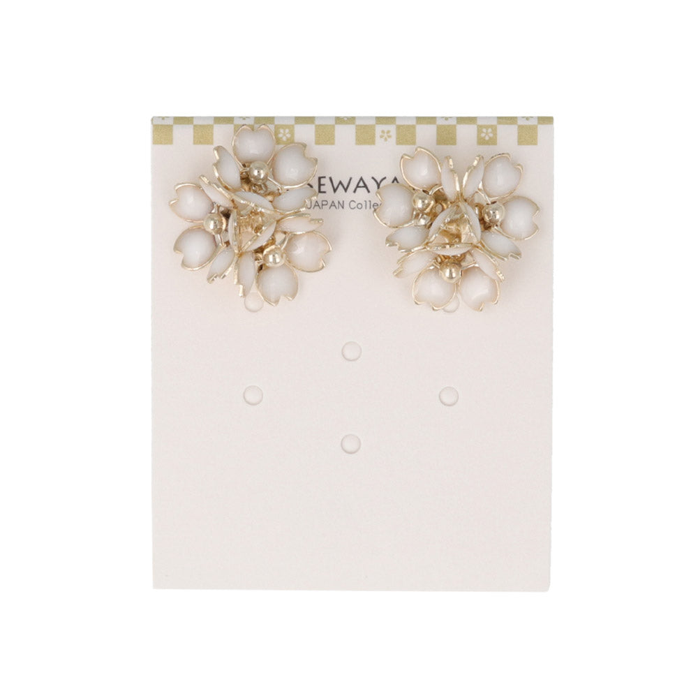 Sakura Cluster Stud Earrings