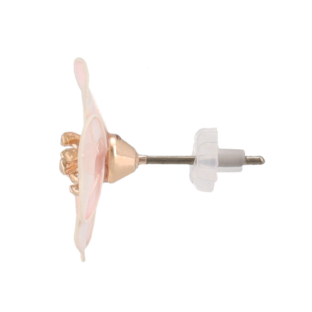 Translucent Pink Sakura Studs