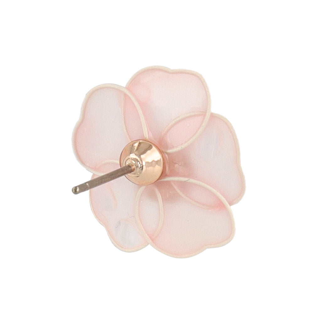 Translucent Pink Sakura Studs