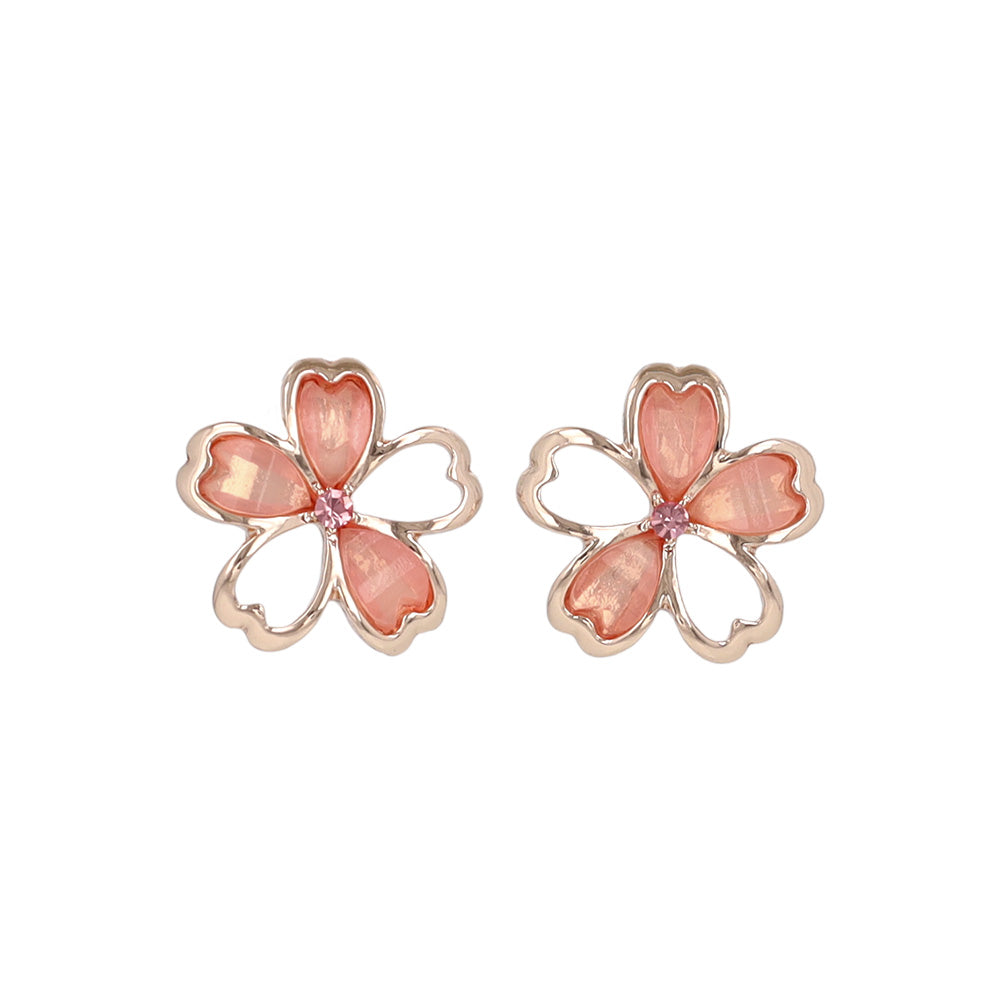 Hollow Sakura Souvenir Earrings