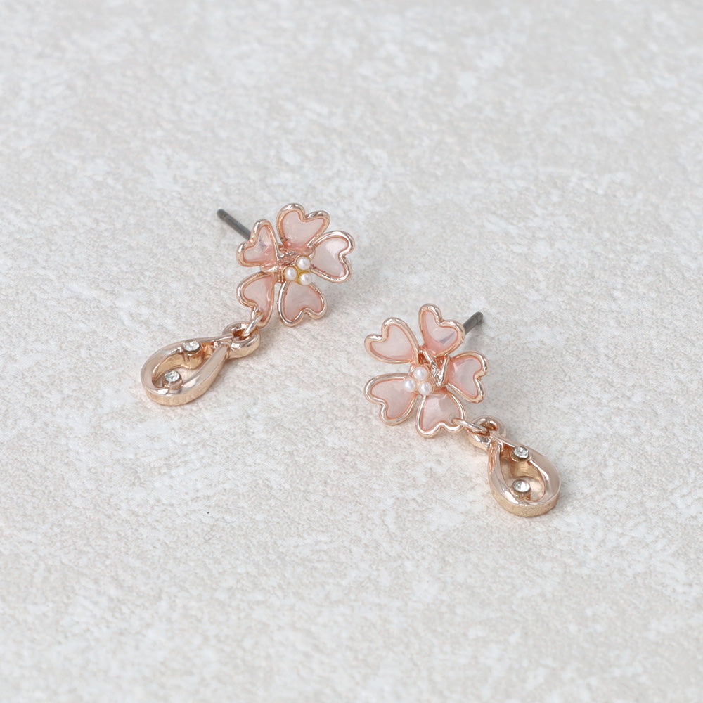 Pink Sakura Earrings