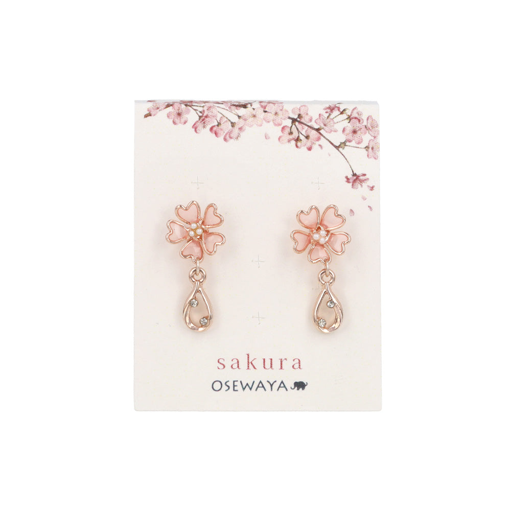 Pink Sakura Souvenir Earrings