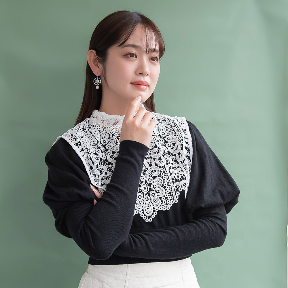 Snowflake Asymmetrical Drop Earrings