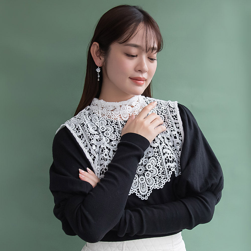 Snowflake Ornate Drop Earrings