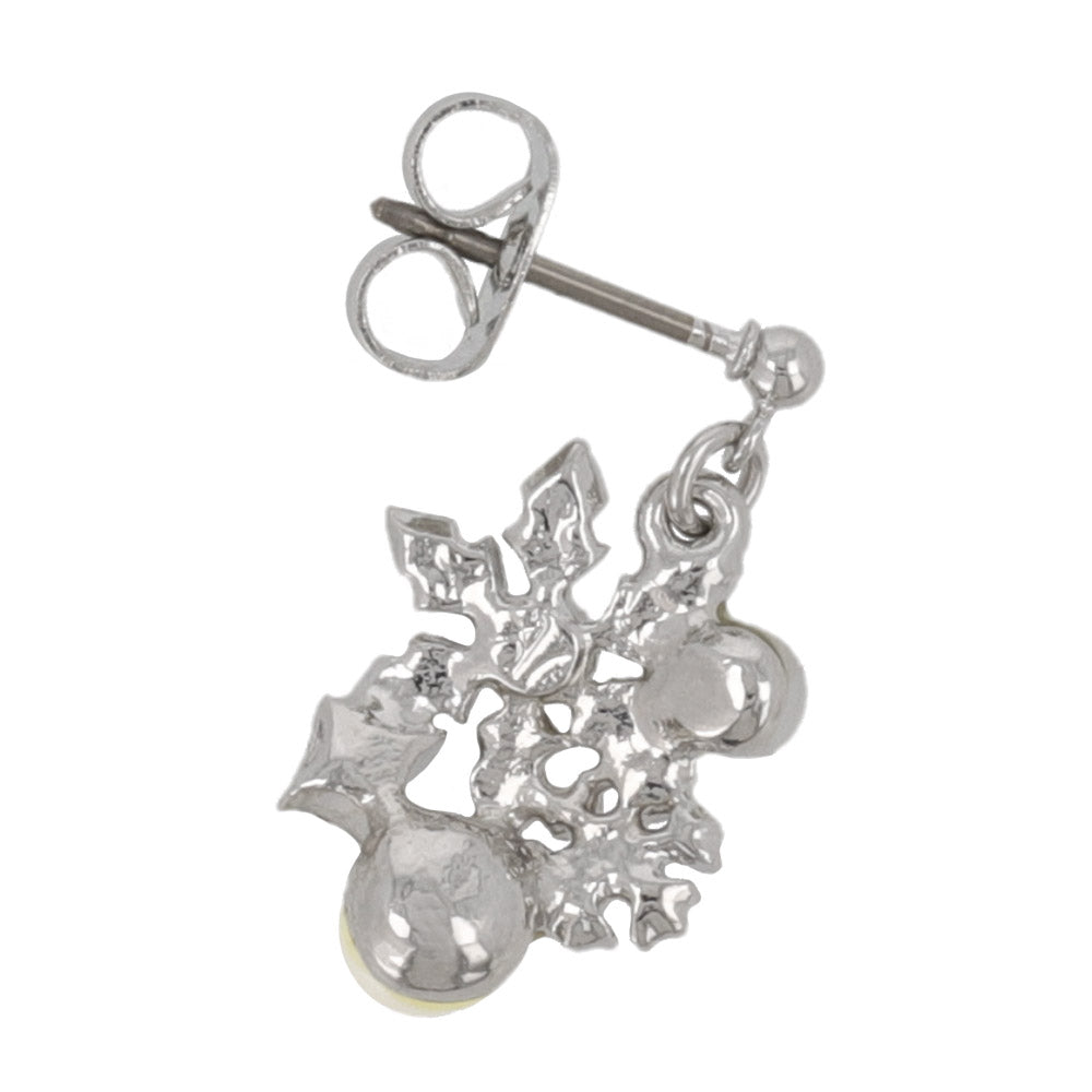 Snowflake Cluster Ornate Earrings