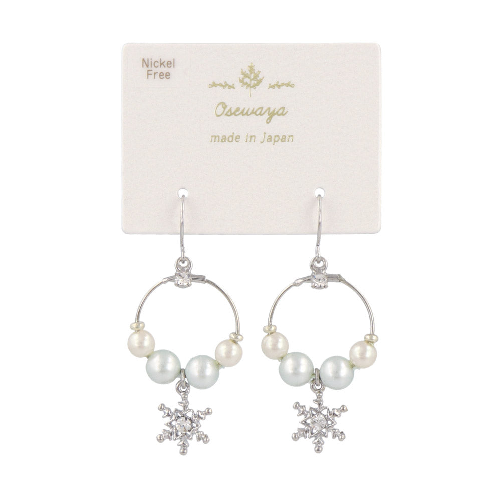Snowflake Ornament Earrings