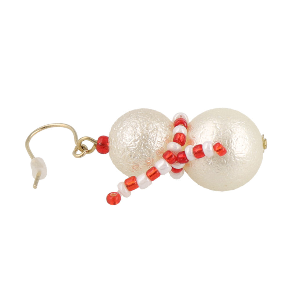 Snowman Festive Ornament Earrings