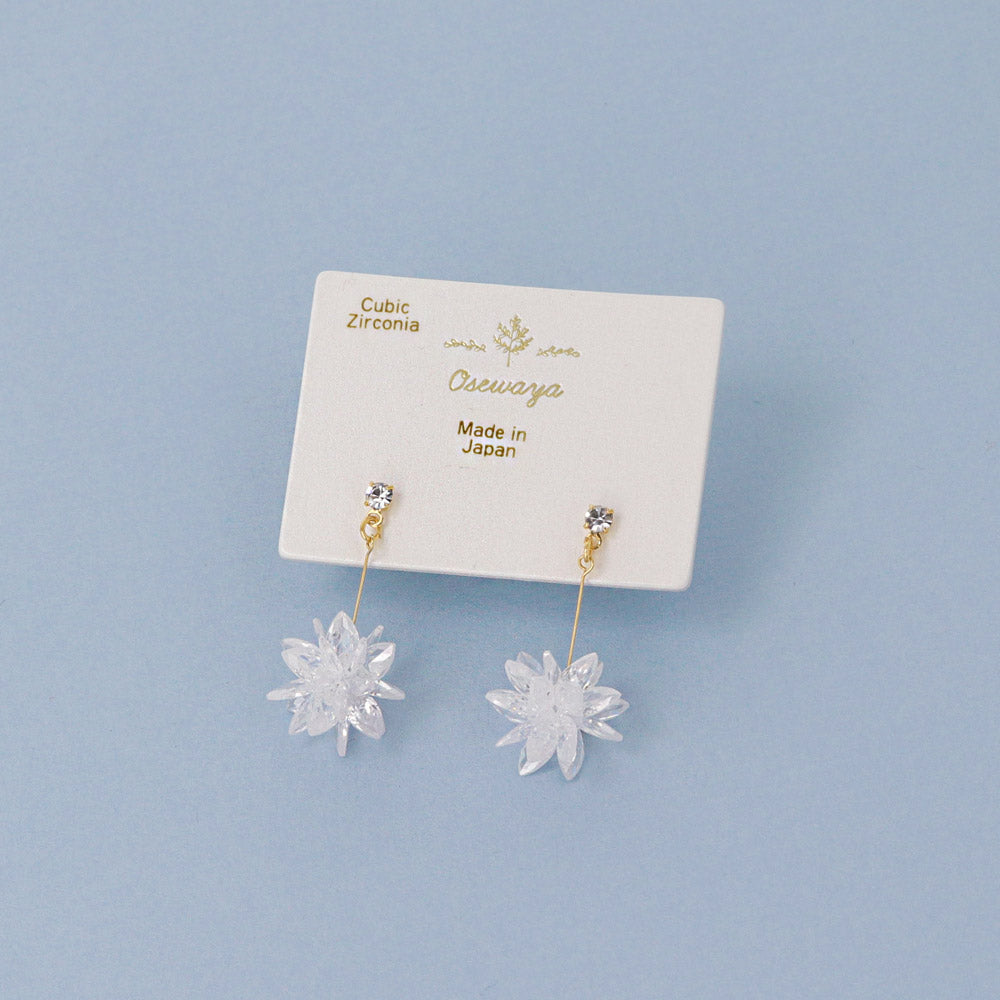 Star Fragment Drop Earrings
