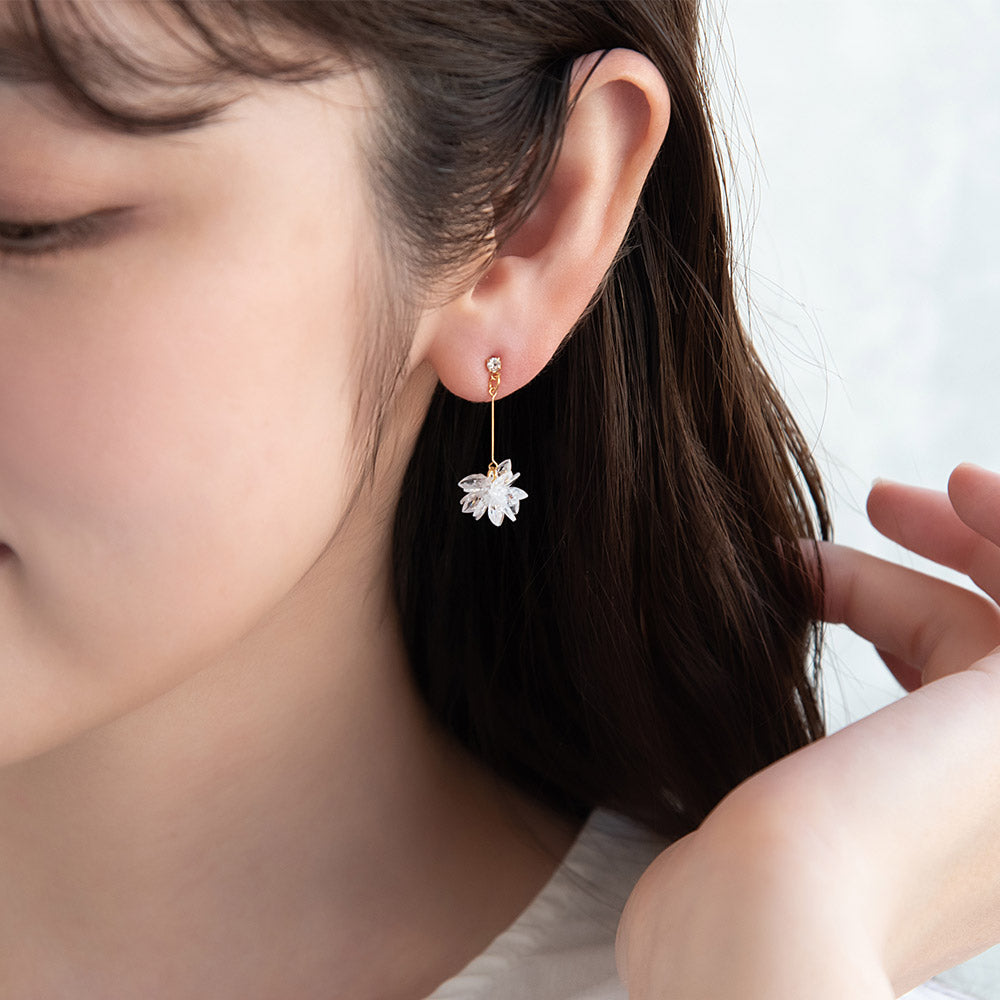 Star Fragment Drop Earrings