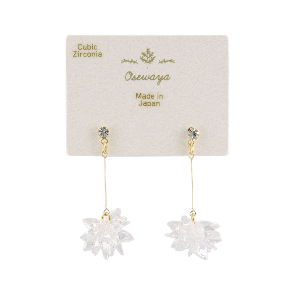 Star Fragment Drop Earrings