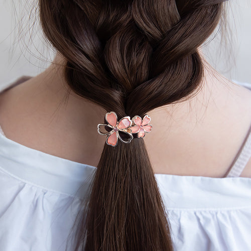 Double Sakura Souvenir Ponytail Holder