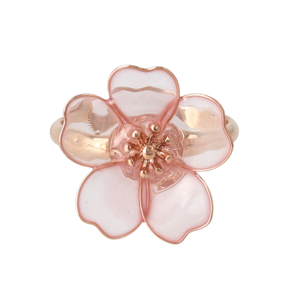 Translucent Sakura Cuff Ring