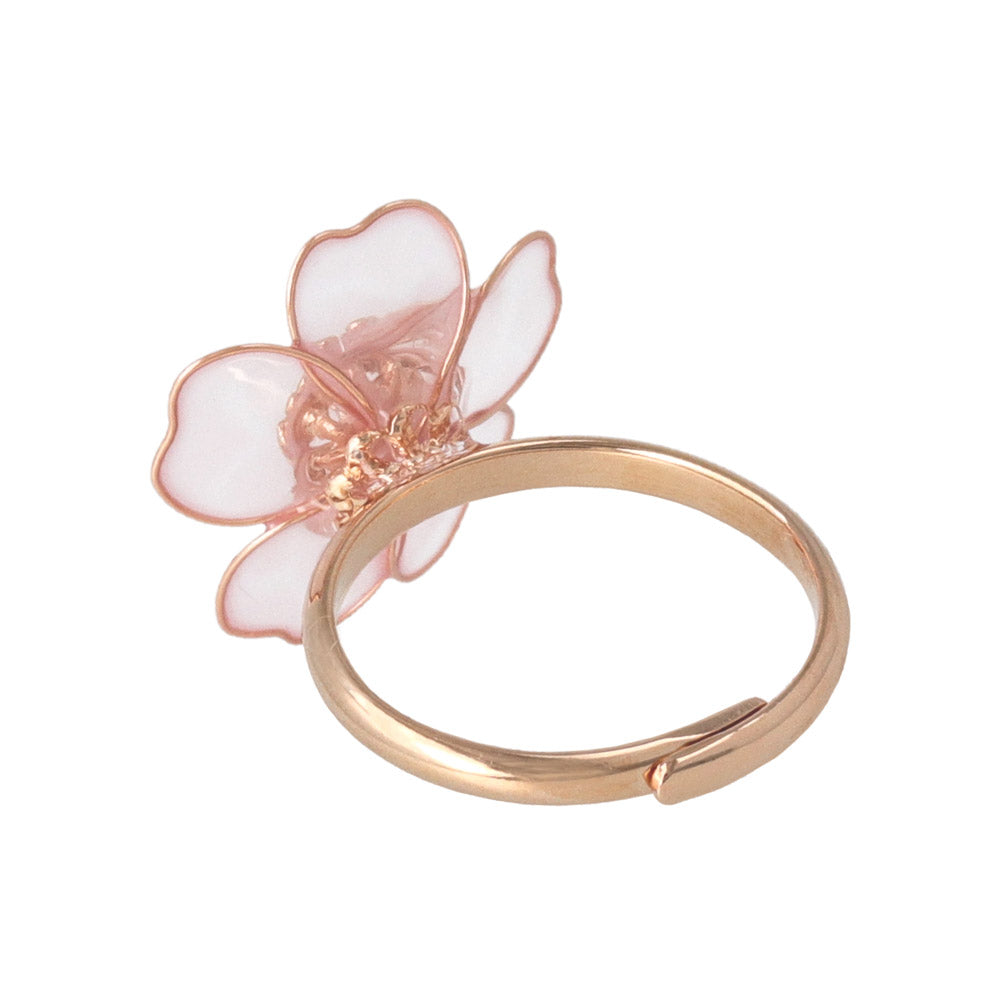 Translucent Sakura Cuff Ring