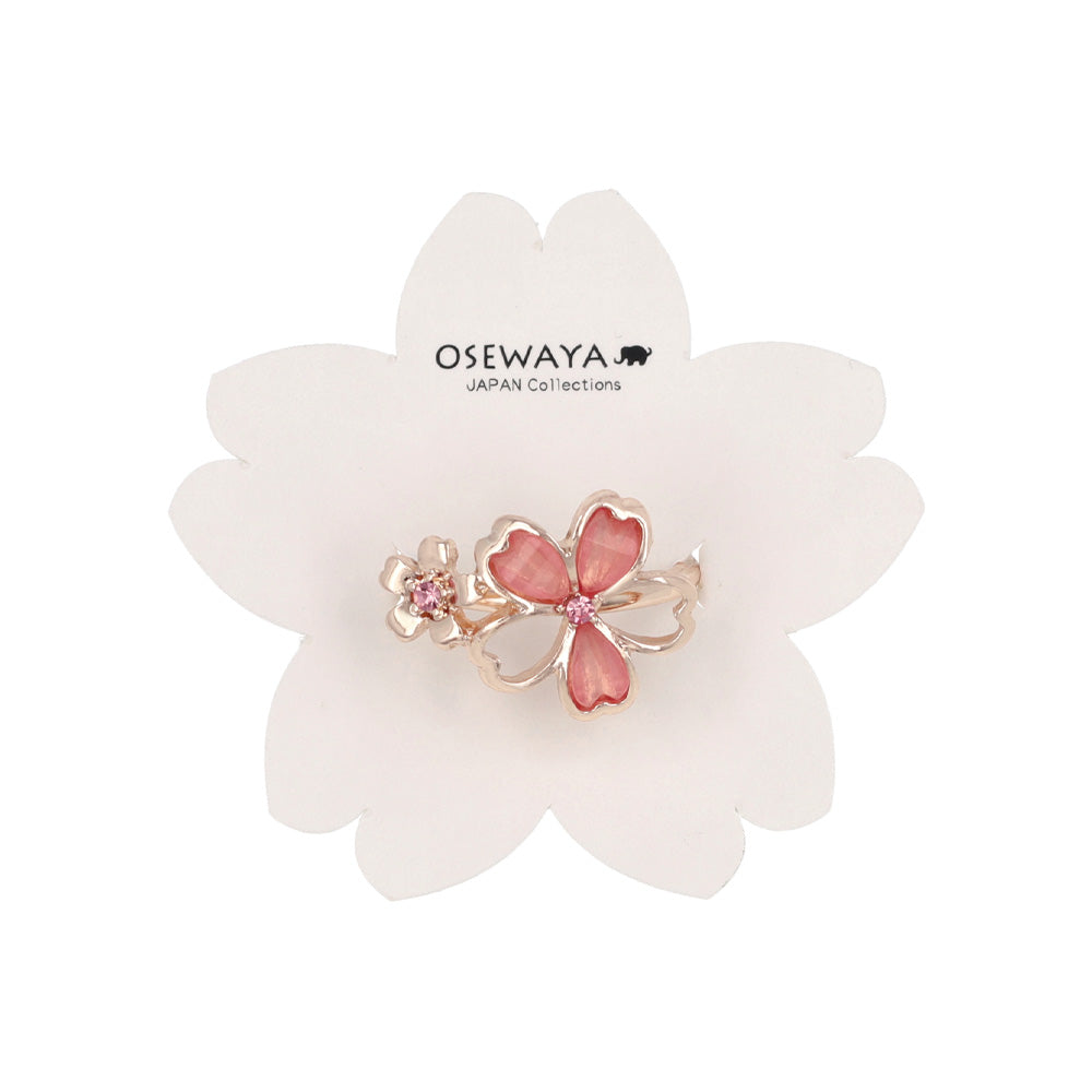 Hollow Sakura Souvenir Open Ring